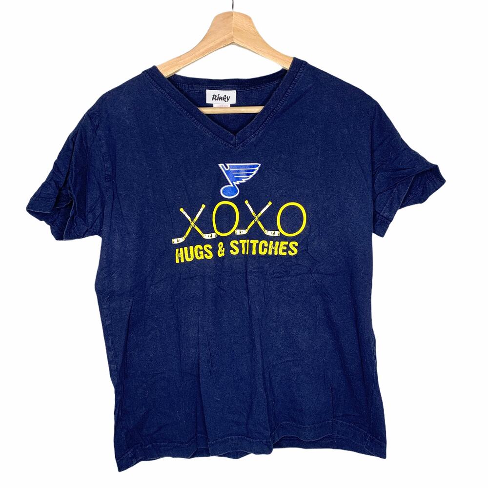 St. Louis Blues Hockey Funny T-Shirt L